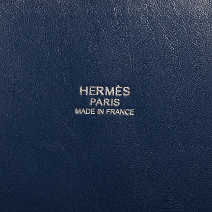 Hermes Taurillon Clemence Bolide 35 Bleu De Malte 17 of 19