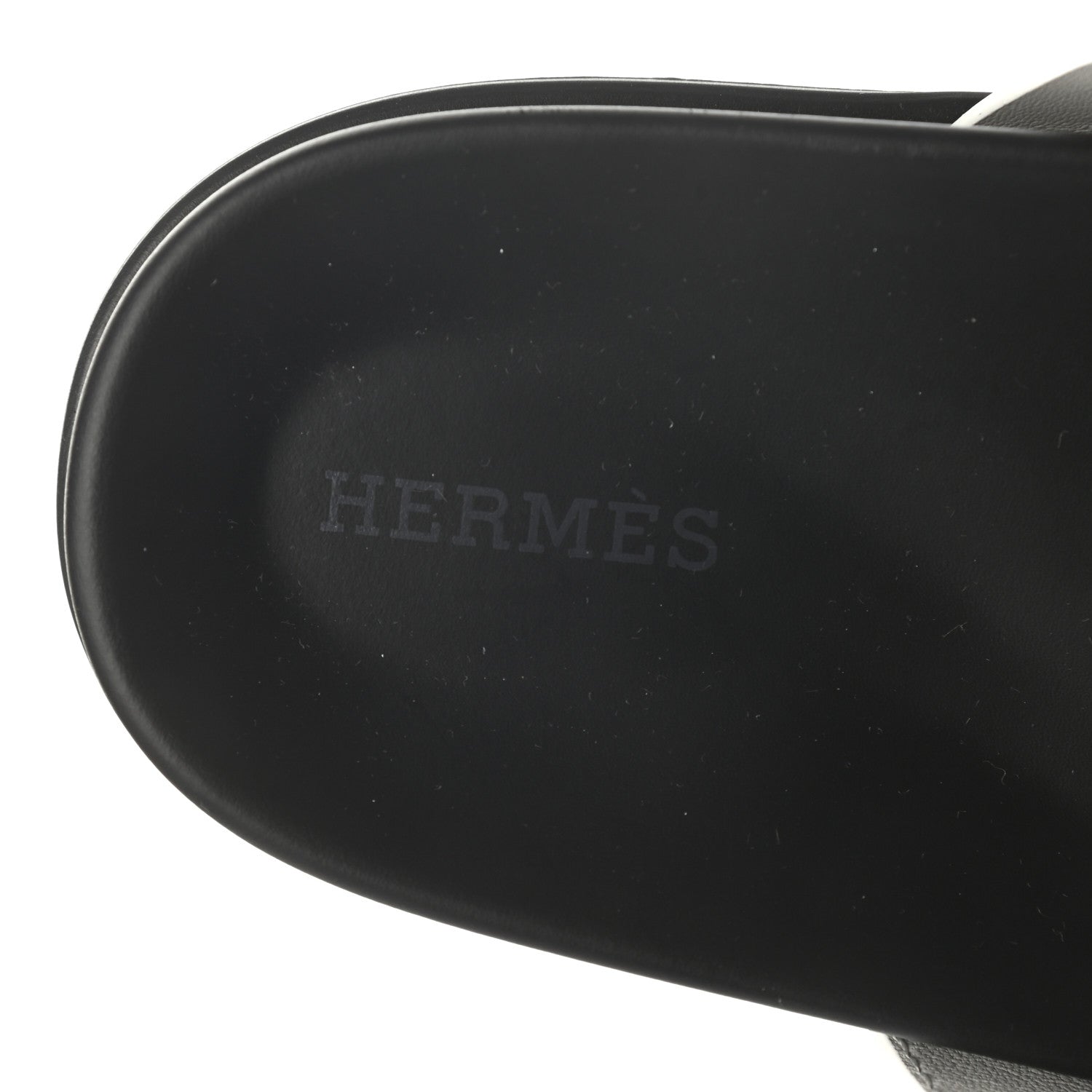 Hermes Calfskin Womens Chypre Sandals 38 White 7 of 8