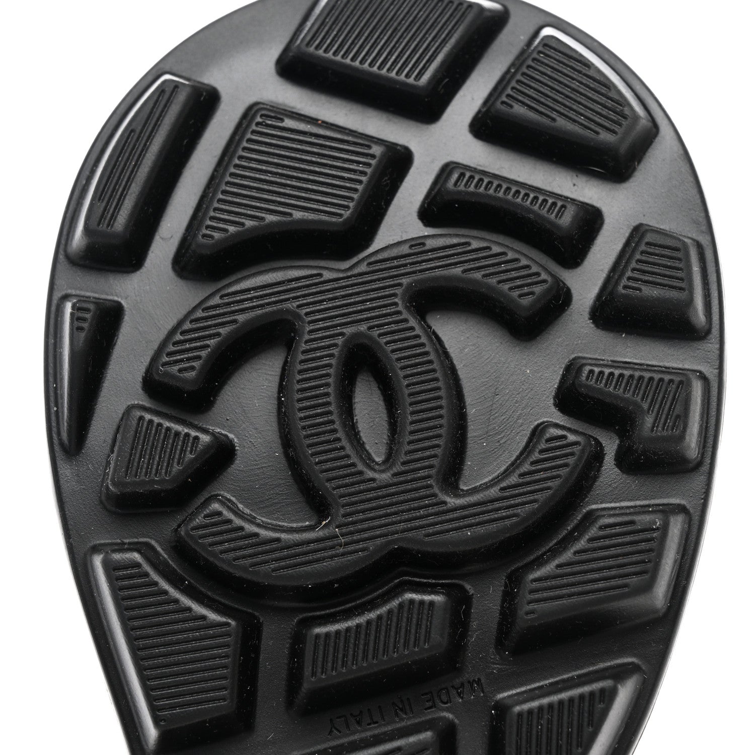 Chanel Calfskin Mens CC Sneakers 43 White 7 of 11