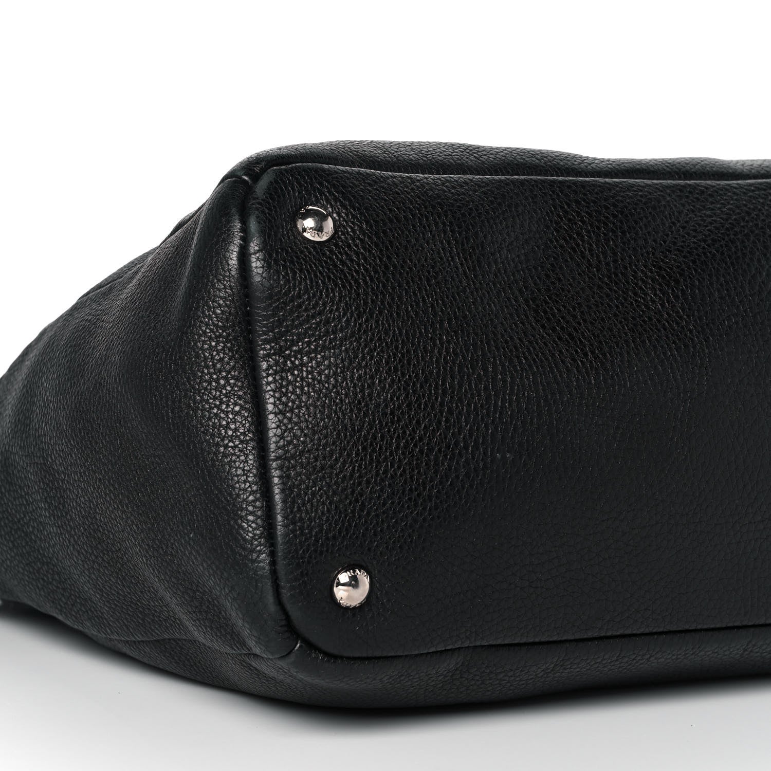 Prada Vitello Daino Shopping Tote Black 7 of 9