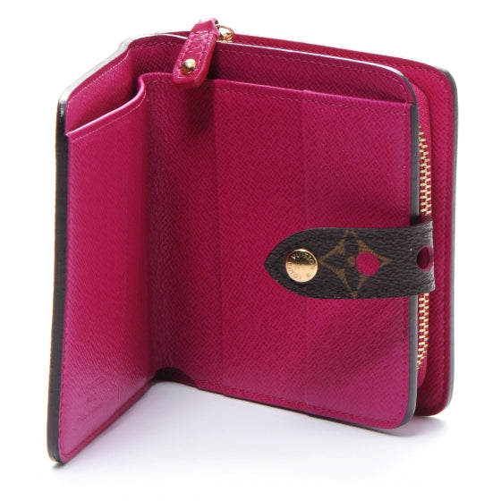 Louis Vuitton Monogram Perforated Compact Zipped Wallet Fuchsia 5 of 7