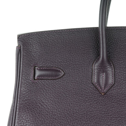 Hermes Togo Birkin 35 Raisin 16 of 23