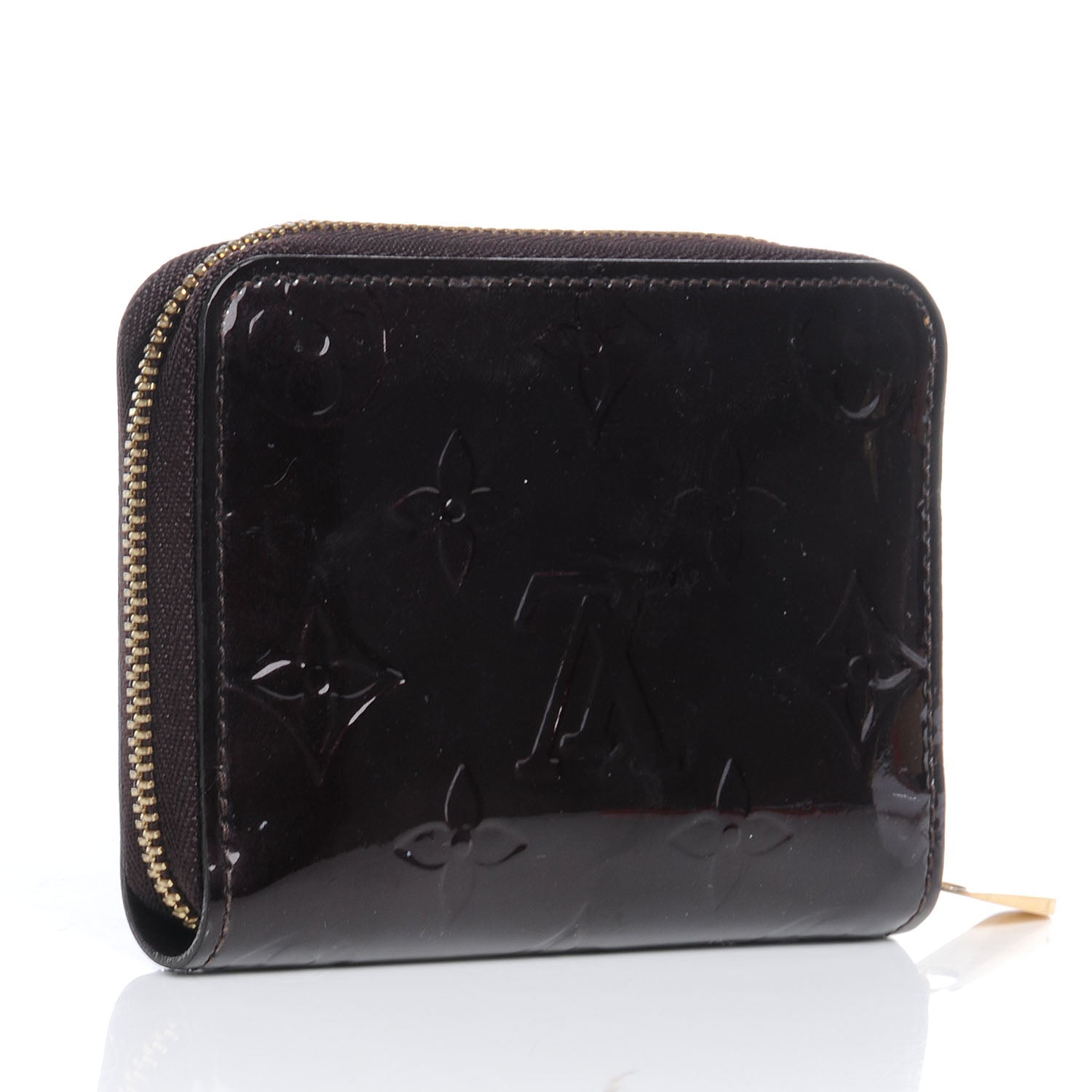 Louis Vuitton Vernis Zippy Coin Purse Wallet Amarante 3 of 7