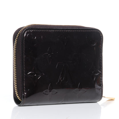 Louis Vuitton Vernis Zippy Coin Purse Wallet Amarante 3 of 7