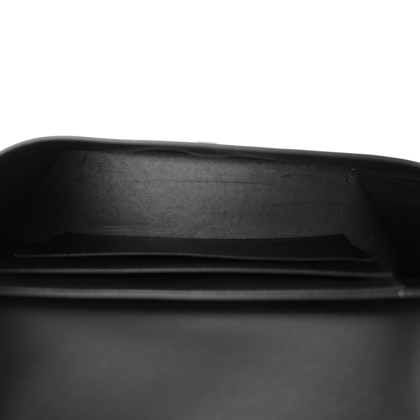 Calfskin Geometric Shoulder Bag Black