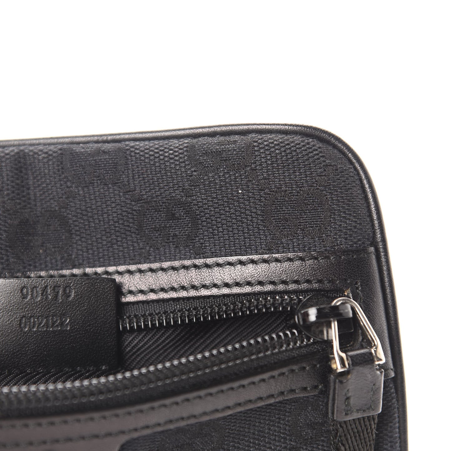 Monogram Small Messenger Black