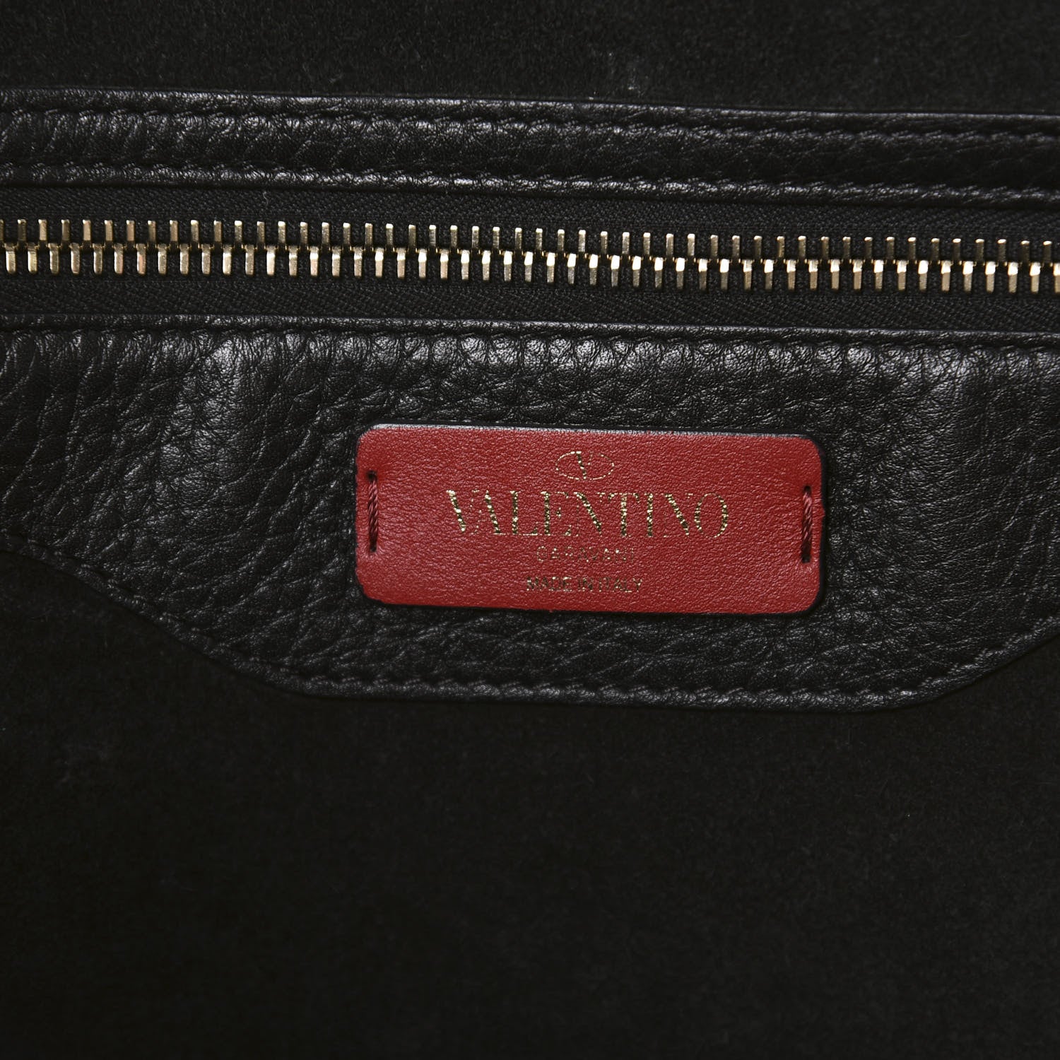 Valentino Garavani Grained Calfskin Rockstud Shoulder Tote Black 8 of 9
