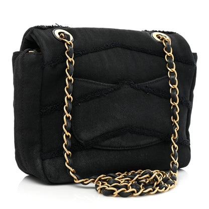 Chanel Denim Coco Flap Black 3 of 21