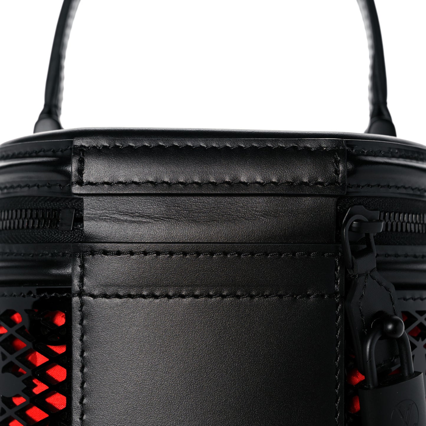 Patent Calfskin Monogram Cannes Black