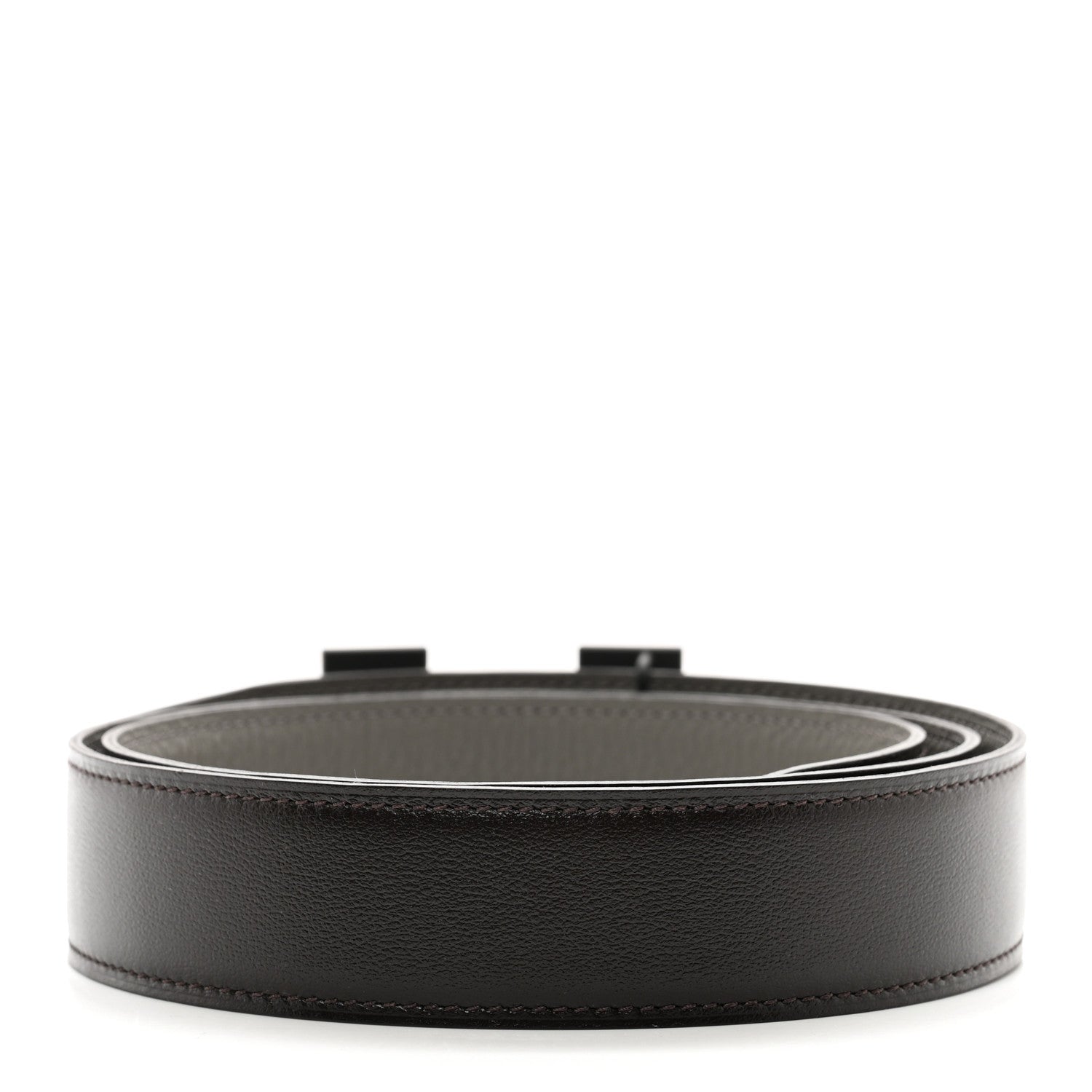 Hermes Box Togo So Black 32mm H Belt 90 36 Ebene Gris Meyer 2 of 4