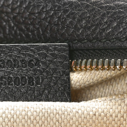 Gucci Pebbled Calfskin Small Soho Disco Bag Black 7 of 12