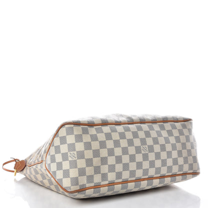 Louis Vuitton Damier Azur Delightful MM Pink 4 of 19