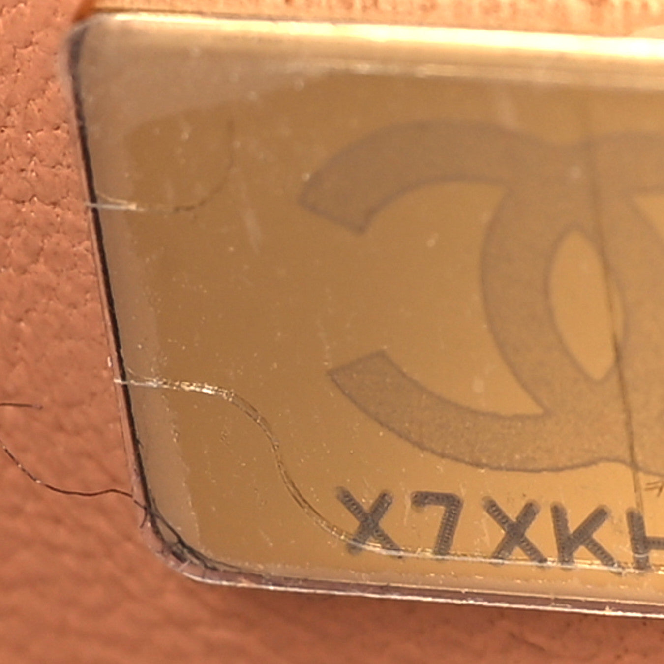 Chanel Lambskin Quilted Mini Rectangular Flap Brown 7 of 10