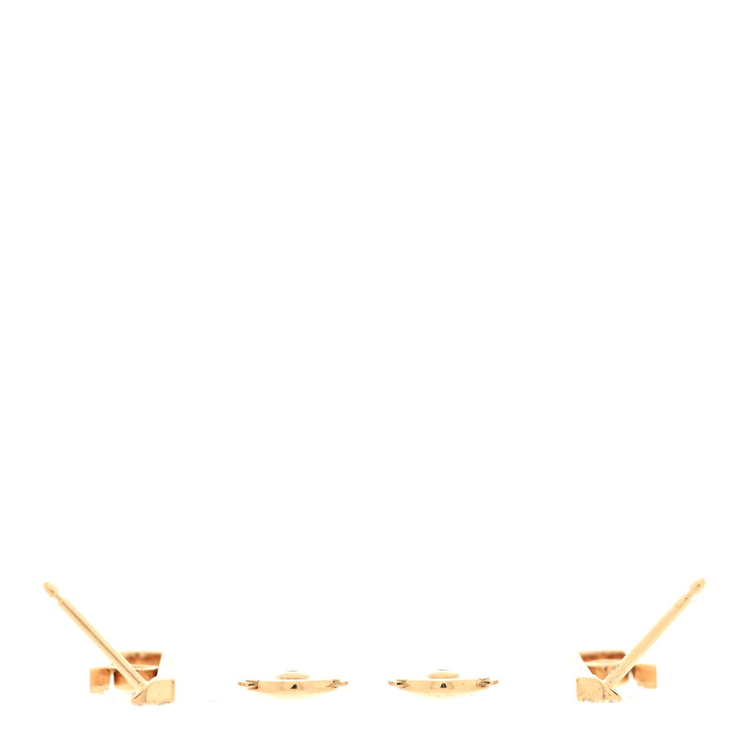 Messika X GIGI HADID 18K Yellow Gold Diamond Move Addiction Earrings 3 of 4