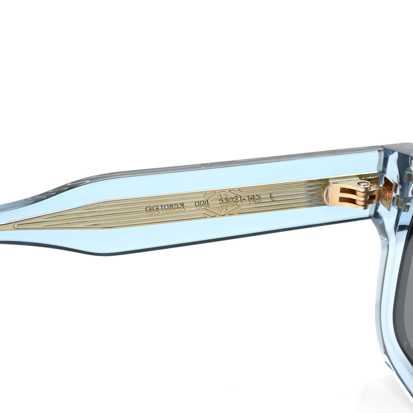 Acetate Square Frame Sunglasses GG1085S Blue