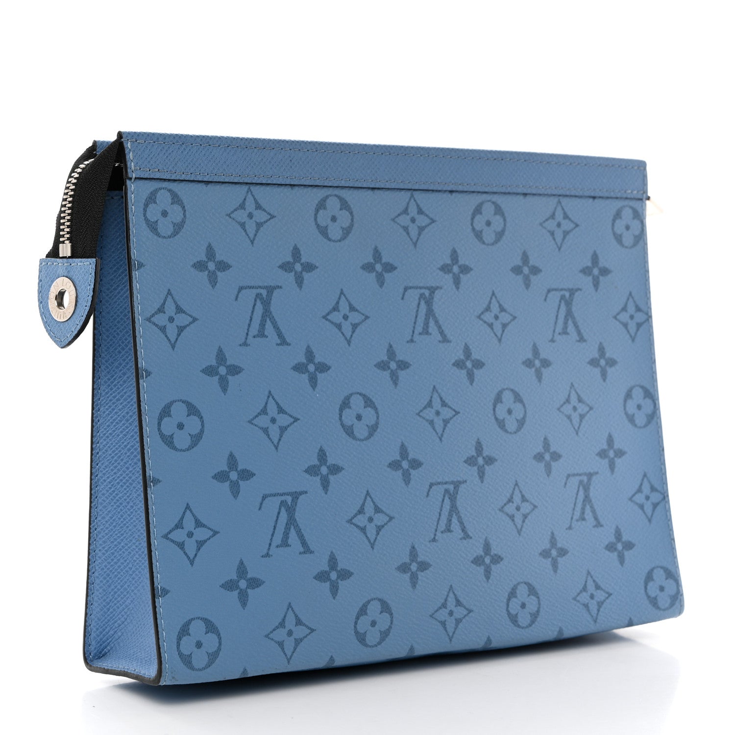 Louis Vuitton Taigarama Pochette Voyage MM Denim 3 of 7