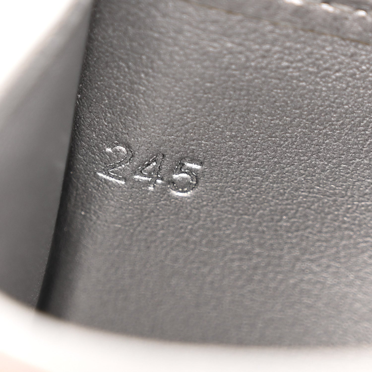 Miu Miu Crocodile Embossed Card Holder Silver 8 of 12