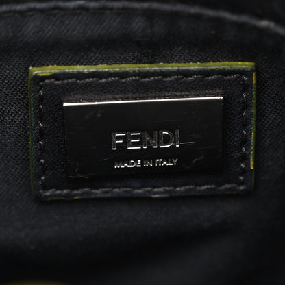 Fendi Vitello Elite Apple Charm Petite 2Jours Tote Black 7 of 17