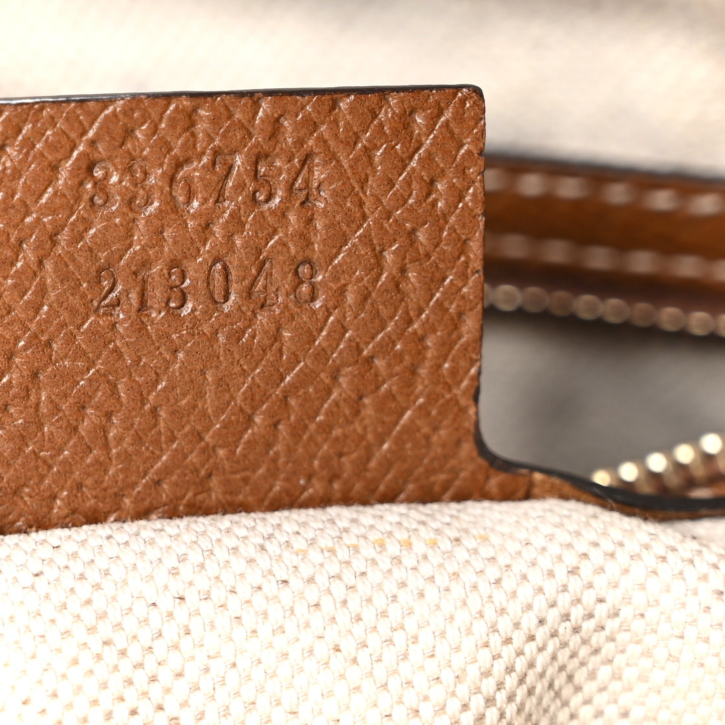 Soft GG Monogram Large Margaux Hobo Brown