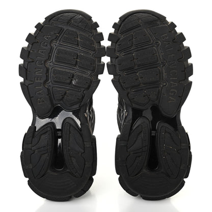 Balenciaga Rubber Mesh Womens Track.2 Open Sneakers 39 Black 5 of 16