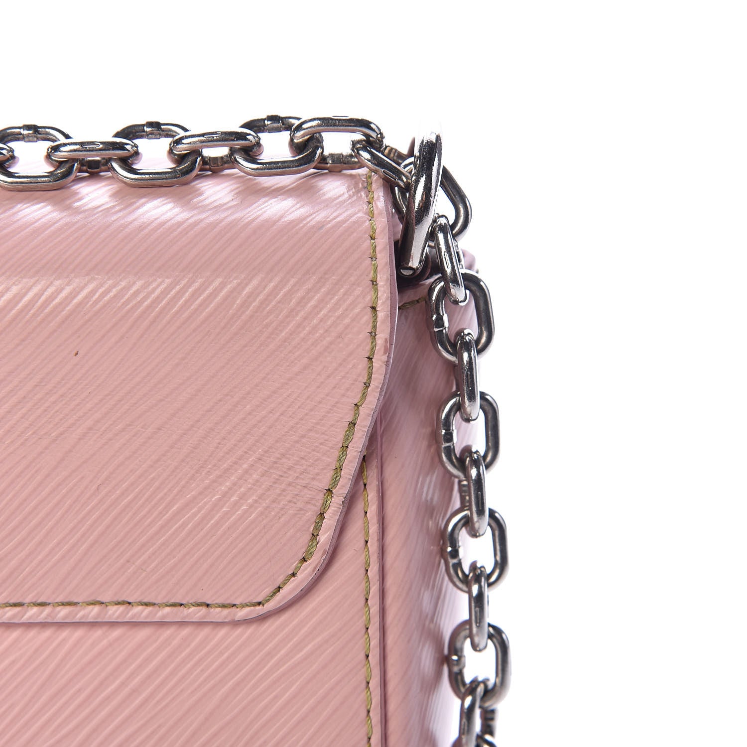 Louis Vuitton Epi Twist Shoulder Bag MM Rose Ballerine 19 of 21