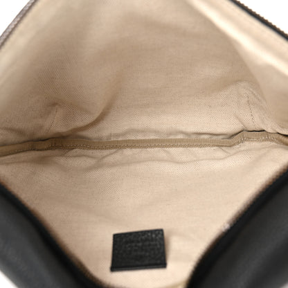 Gucci Grained Calfskin Logo Belt Bag Black 5 of 10