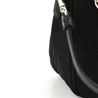 Prada Nylon Tessuto Impuntu Quilted Crossbody Bag Black 9 of 9