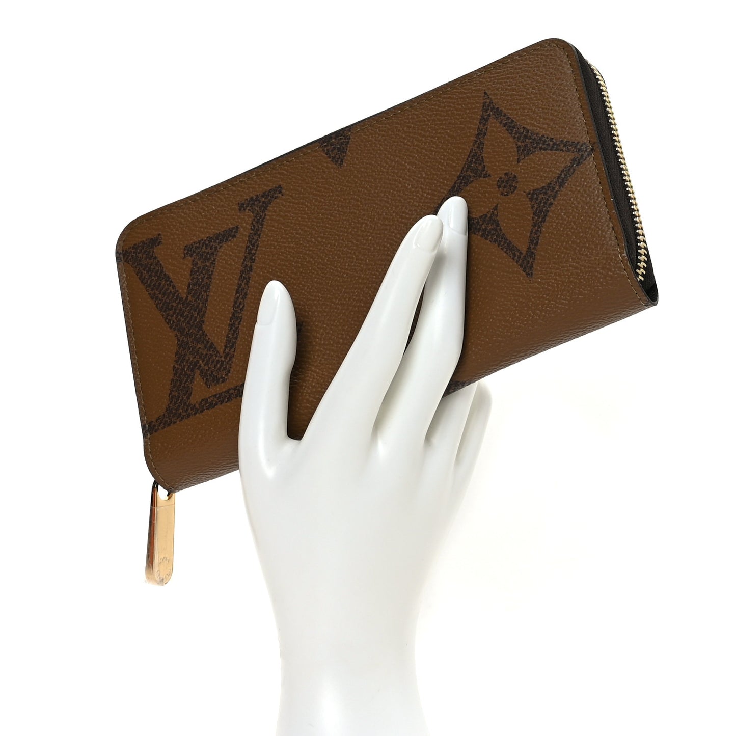 Reverse Monogram Giant Zippy Wallet