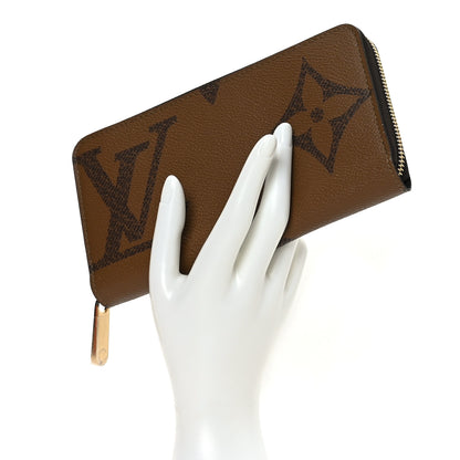 Louis Vuitton Reverse Monogram Giant Zippy Wallet 2 of 8