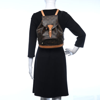 Louis Vuitton Monogram Montsouris MM Backpack 3 of 9