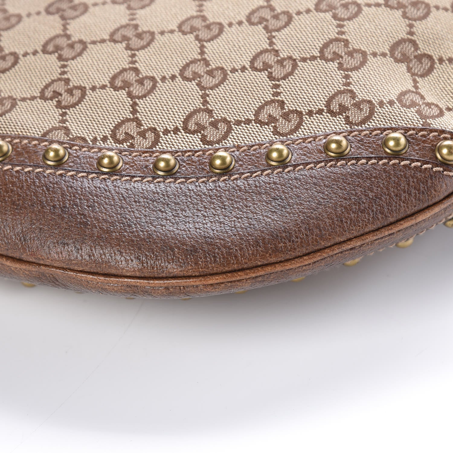 Gucci Monogram Pelham Messenger Shoulder Bag Ebony 10 of 12