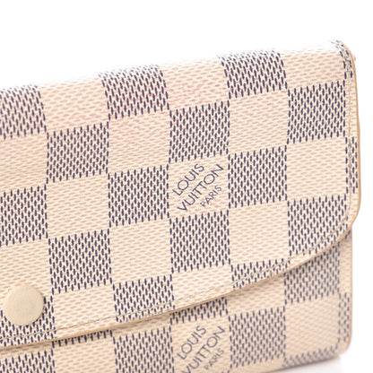 Louis Vuitton Damier Azur Emilie Wallet 9 of 11