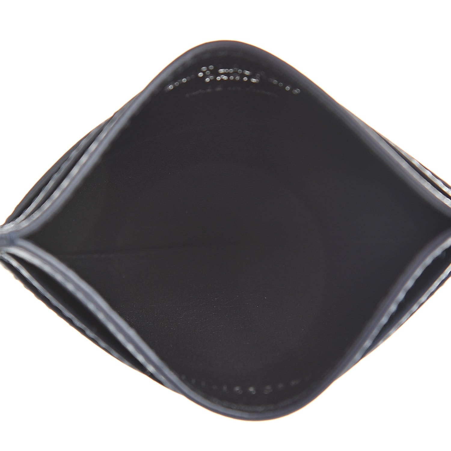 Saint Laurent Calfskin Monogram Credit Card Case Dark Notte 5 of 8