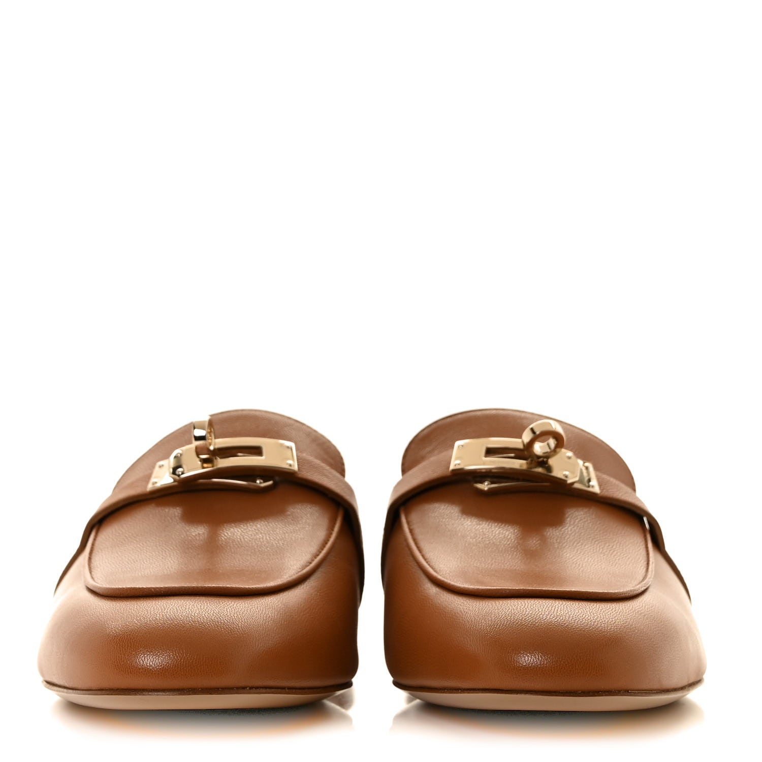 Hermes Goatskin Oz Mules 39 Palissandre 2 of 9