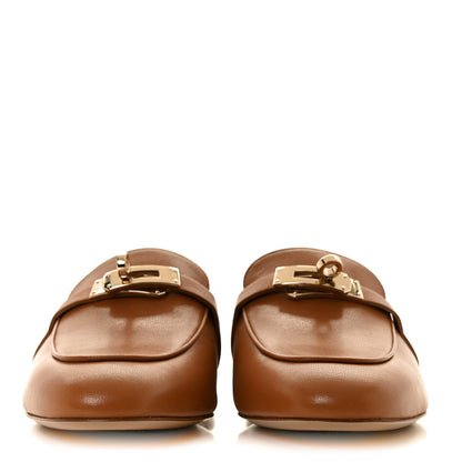 Hermes Goatskin Oz Mules 39 Palissandre 2 of 9