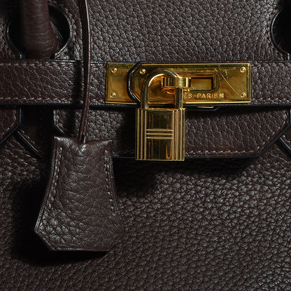 Hermes Togo Birkin 35 Chocolate 16 of 20