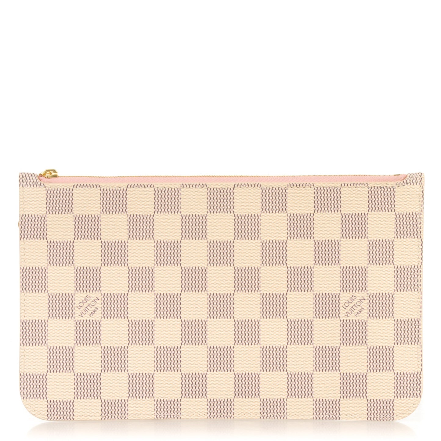 Damier Azur Neverfull MM GM Pochette Rose Ballerine