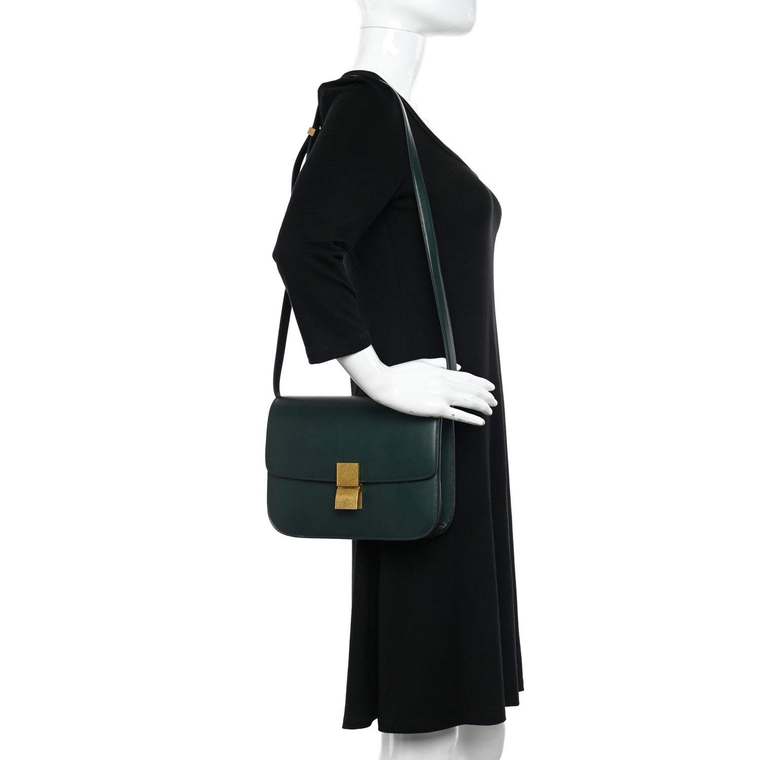 Celine Box Calfskin Classic Box Medium Flap Bag Amazone 2 of 15