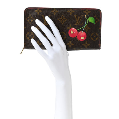Louis Vuitton Monogram Cerises Zippy Wallet 2 of 11