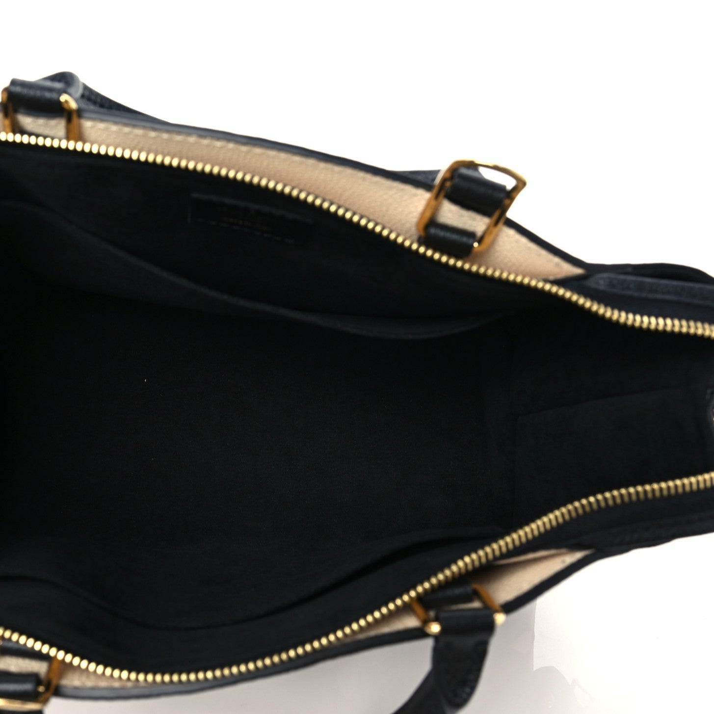 Louis Vuitton Empreinte Monogram Giant Petit Palais Black Beige 5 of 7