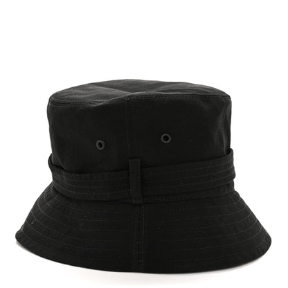 Burberry Cotton Gabardine Bucket Hat L Black 5 of 10