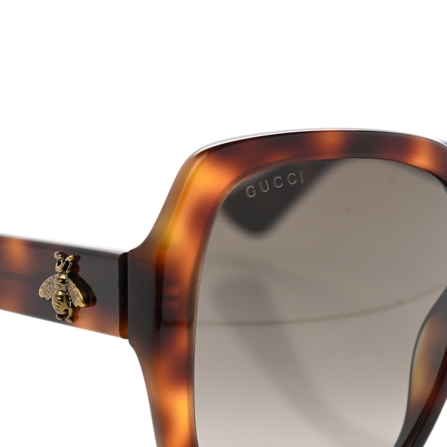Acetate Square Frame GG0096S Sunglasses Tortoise
