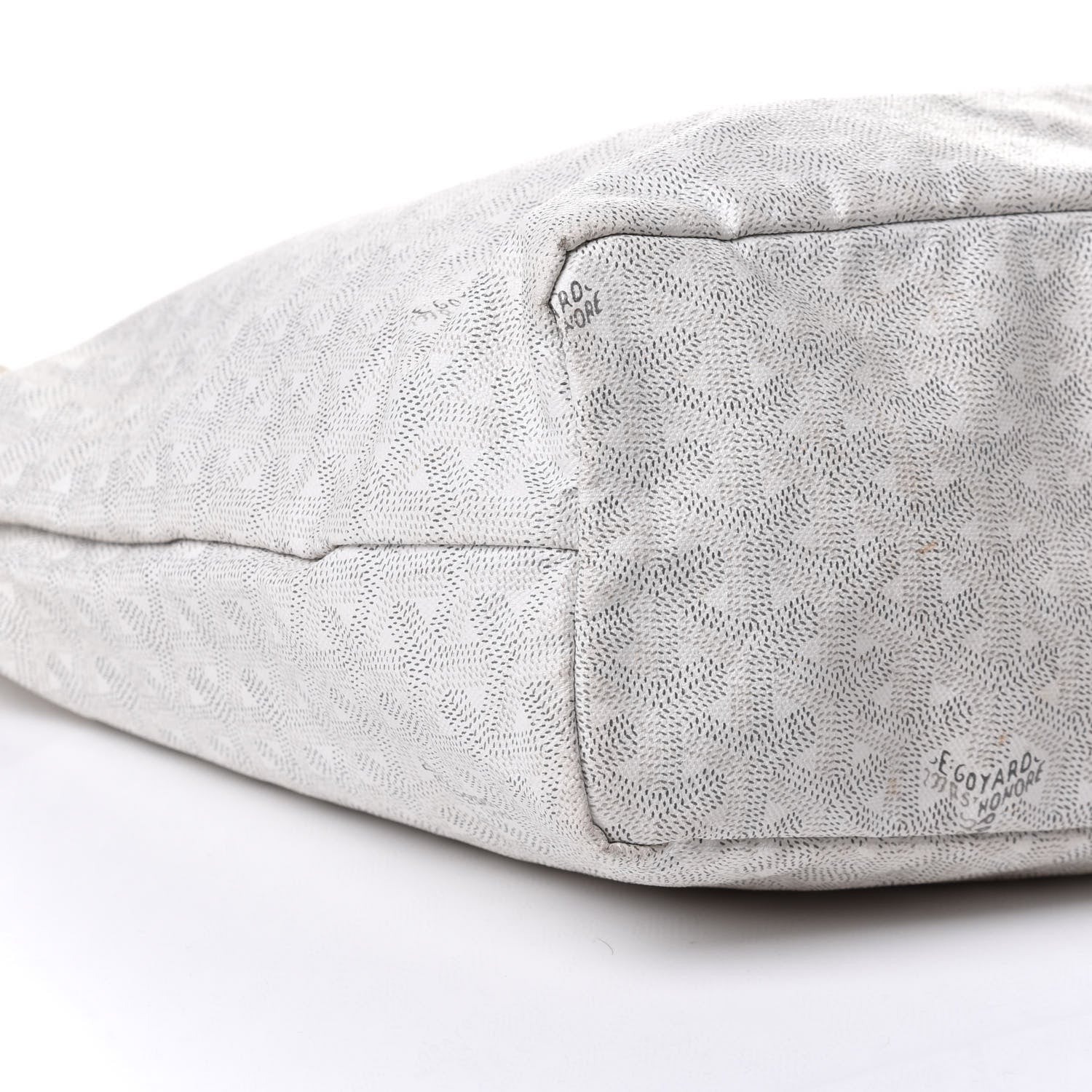 Goyard Goyardine Fidji Zip Hobo White 7 of 10