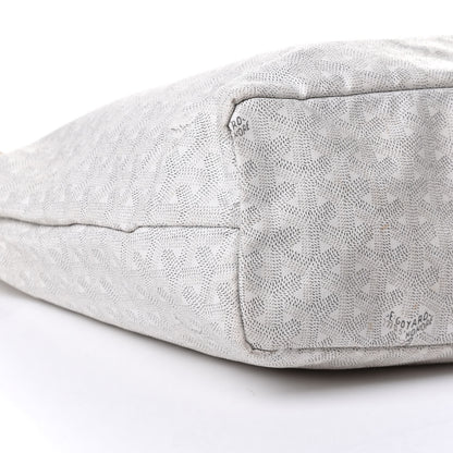 Goyard Goyardine Fidji Zip Hobo White 7 of 10