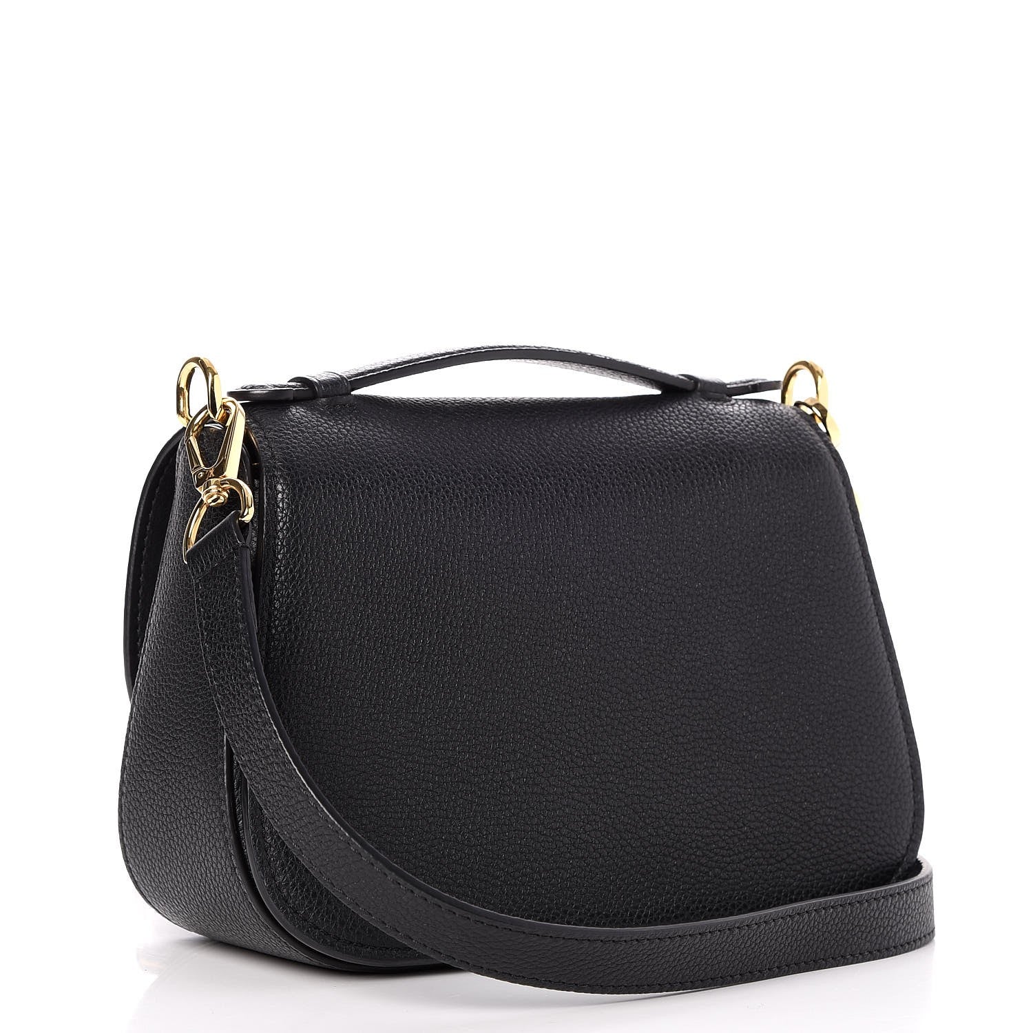 Louis Vuitton Grained Calfskin Vivienne NM Black 3 of 6