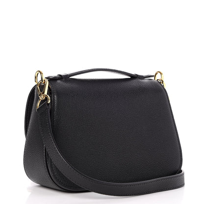 Louis Vuitton Grained Calfskin Vivienne NM Black 3 of 6