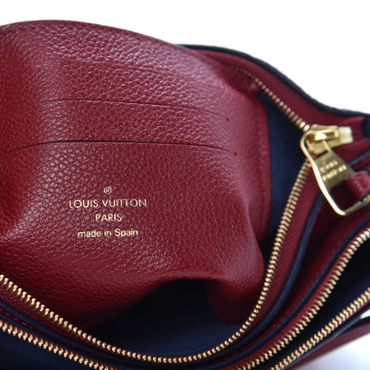 Louis Vuitton Empreinte Double Zip Pochette Cherry Berry 6 of 8