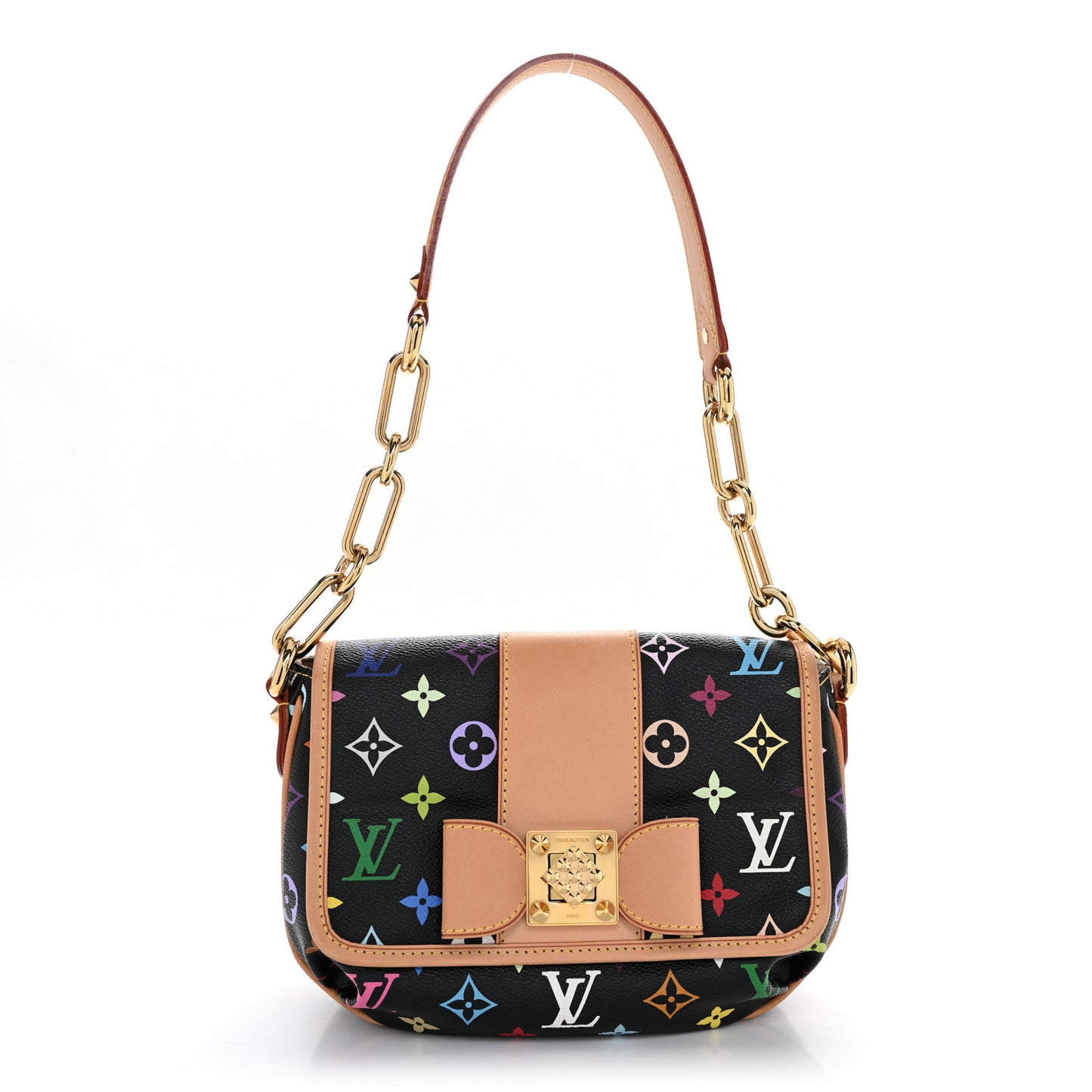 Monogram Multicolor Patti Black