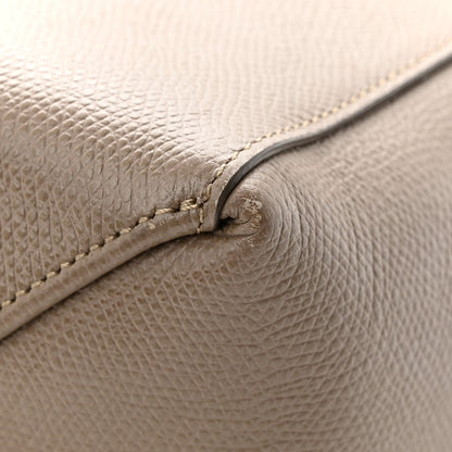 Celine Grained Calfskin Small Vertical Cabas Taupe 11 of 11