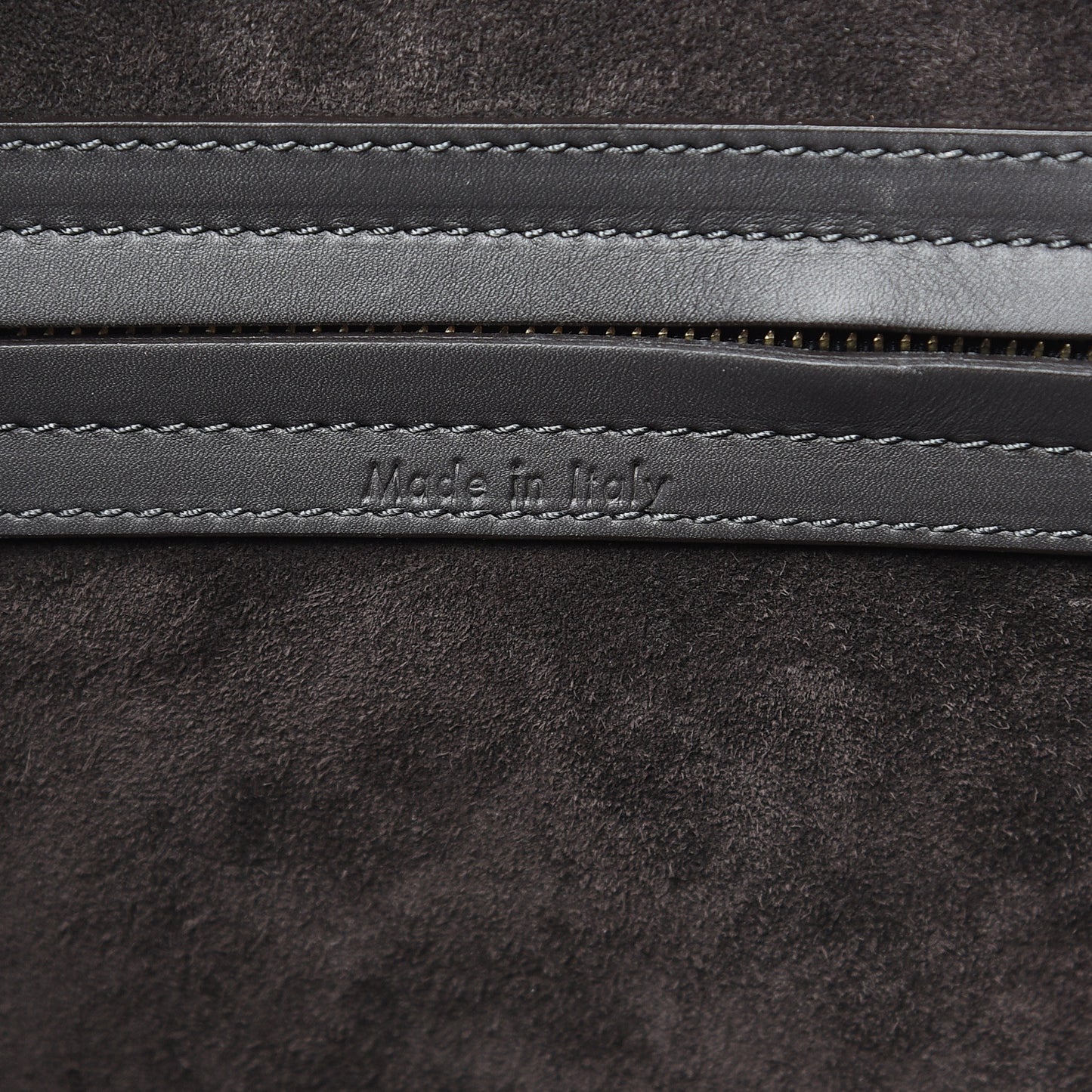 Smooth Calfskin Medium Phantom Luggage Grey